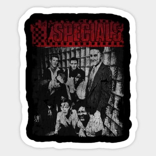 TEXTURE ART - The Specials band Sticker